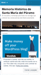 Mobile Screenshot of memoriahistoricasantamaria.wordpress.com