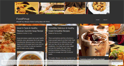 Desktop Screenshot of foodpinupblog.wordpress.com