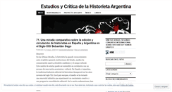 Desktop Screenshot of historietasargentinas.wordpress.com