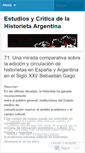 Mobile Screenshot of historietasargentinas.wordpress.com