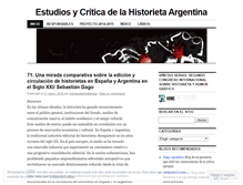 Tablet Screenshot of historietasargentinas.wordpress.com