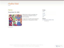 Tablet Screenshot of chaibia.wordpress.com