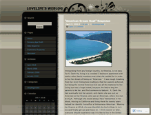 Tablet Screenshot of karenb02.wordpress.com