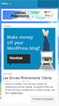 Mobile Screenshot of enviesrhonements.wordpress.com