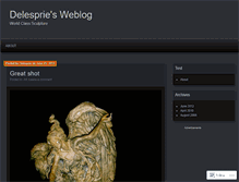 Tablet Screenshot of delesprie.wordpress.com