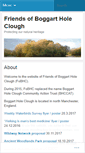 Mobile Screenshot of boggartholeclough.wordpress.com