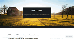 Desktop Screenshot of nestlines.wordpress.com