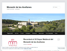 Tablet Screenshot of monestiravellanes.wordpress.com