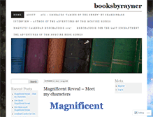 Tablet Screenshot of booksbyrayner.wordpress.com