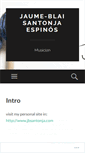 Mobile Screenshot of jaumeblai.wordpress.com