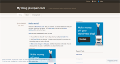 Desktop Screenshot of jdrepair1.wordpress.com