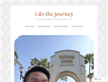 Tablet Screenshot of idothejourney.wordpress.com