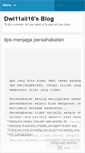 Mobile Screenshot of dwi11ai16.wordpress.com