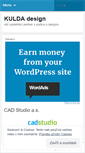 Mobile Screenshot of kuldadesign.wordpress.com