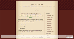 Desktop Screenshot of nevinslibrary.wordpress.com