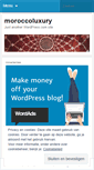 Mobile Screenshot of moroccoluxury.wordpress.com