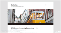 Desktop Screenshot of mohishab.wordpress.com