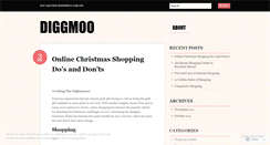 Desktop Screenshot of diggmoo.wordpress.com