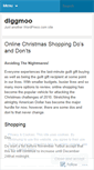 Mobile Screenshot of diggmoo.wordpress.com
