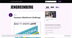 Desktop Screenshot of jengreenberg.wordpress.com