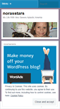 Mobile Screenshot of norasstars.wordpress.com