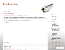 Tablet Screenshot of kendinitani.wordpress.com
