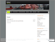 Tablet Screenshot of iplayz.wordpress.com