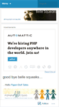 Mobile Screenshot of bellesqueaks.wordpress.com