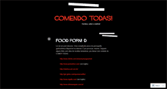 Desktop Screenshot of comendotodas.wordpress.com