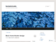 Tablet Screenshot of bestadvice4u.wordpress.com