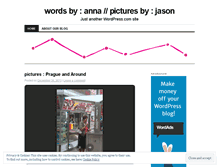 Tablet Screenshot of jasonanna.wordpress.com