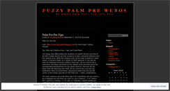 Desktop Screenshot of fuzzypalm.wordpress.com