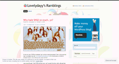 Desktop Screenshot of lovelydayy.wordpress.com