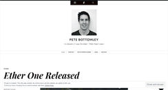 Desktop Screenshot of petebottomley.wordpress.com