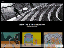 Tablet Screenshot of intothe5thdimension.wordpress.com