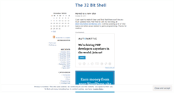 Desktop Screenshot of 32bitshell.wordpress.com