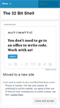 Mobile Screenshot of 32bitshell.wordpress.com
