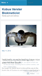 Mobile Screenshot of kobusverster.wordpress.com