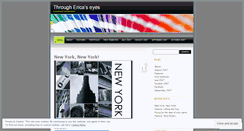 Desktop Screenshot of ericadreijer.wordpress.com