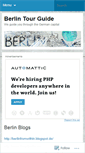 Mobile Screenshot of berlintourguide.wordpress.com