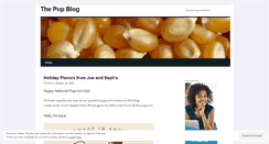 Desktop Screenshot of popcornface.wordpress.com