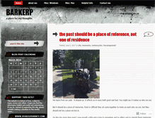 Tablet Screenshot of barkerp.wordpress.com