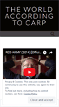 Mobile Screenshot of carpentier.wordpress.com