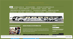 Desktop Screenshot of elintercambiador1000.wordpress.com