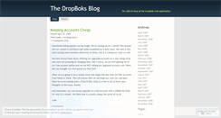 Desktop Screenshot of dropboks.wordpress.com
