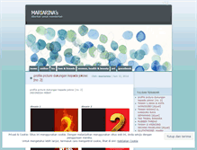Tablet Screenshot of mariarina.wordpress.com
