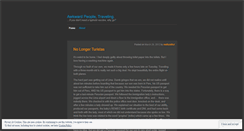 Desktop Screenshot of gawkytourist.wordpress.com