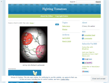 Tablet Screenshot of fightingtomatoes.wordpress.com
