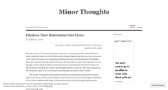 Desktop Screenshot of minorpryor.wordpress.com