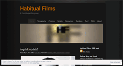 Desktop Screenshot of habitualfilms.wordpress.com